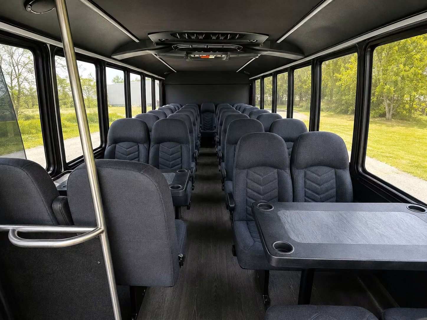 18 passenger minibus inside