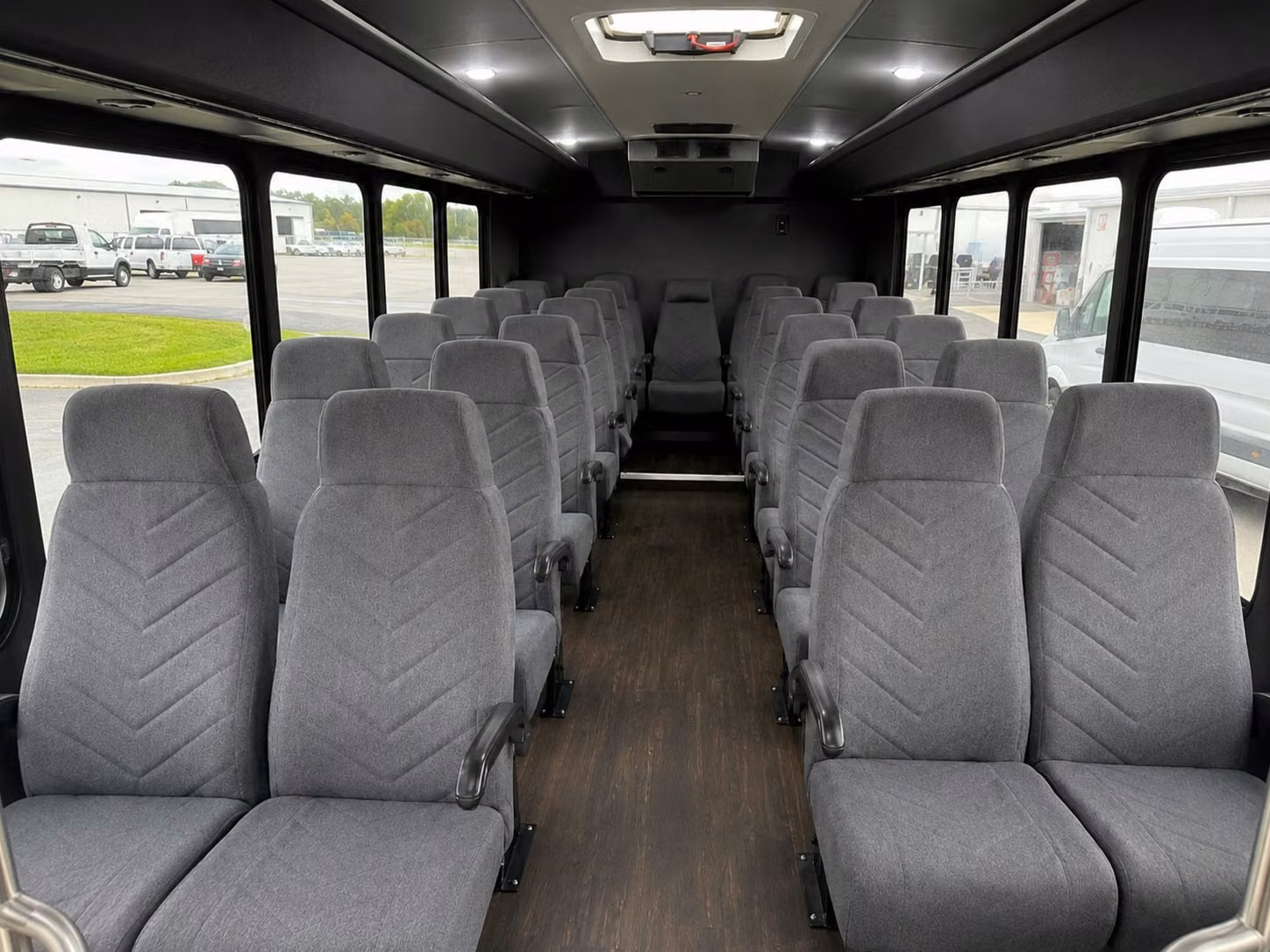 20 passenger minibus inside