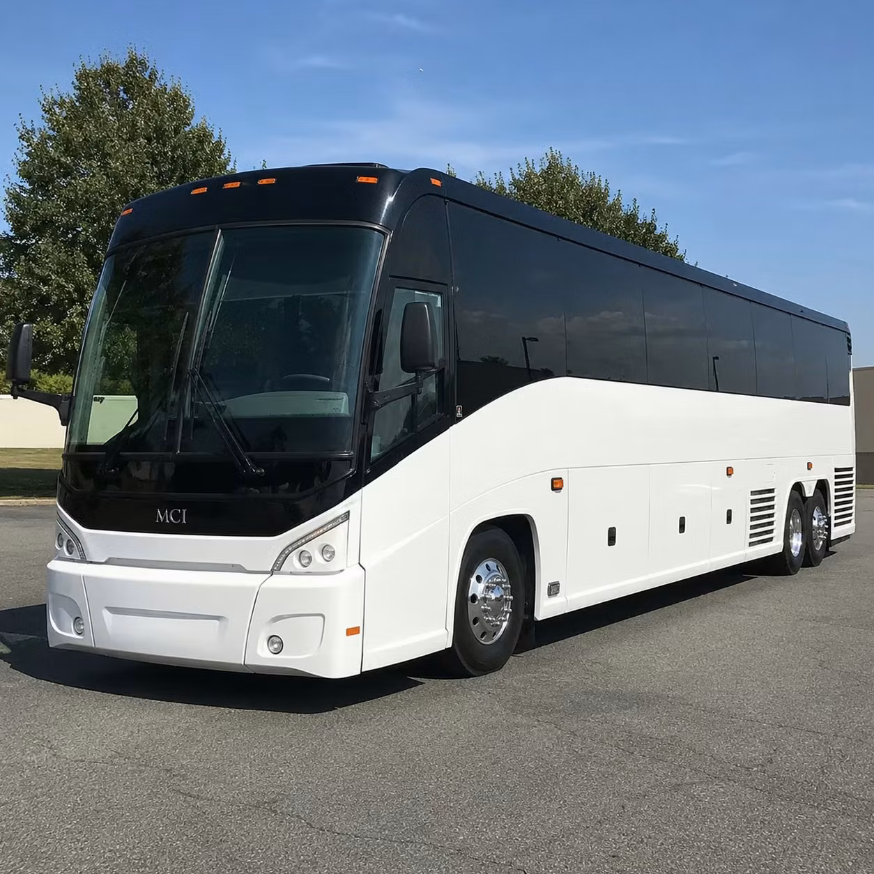 56 passenger charter bus