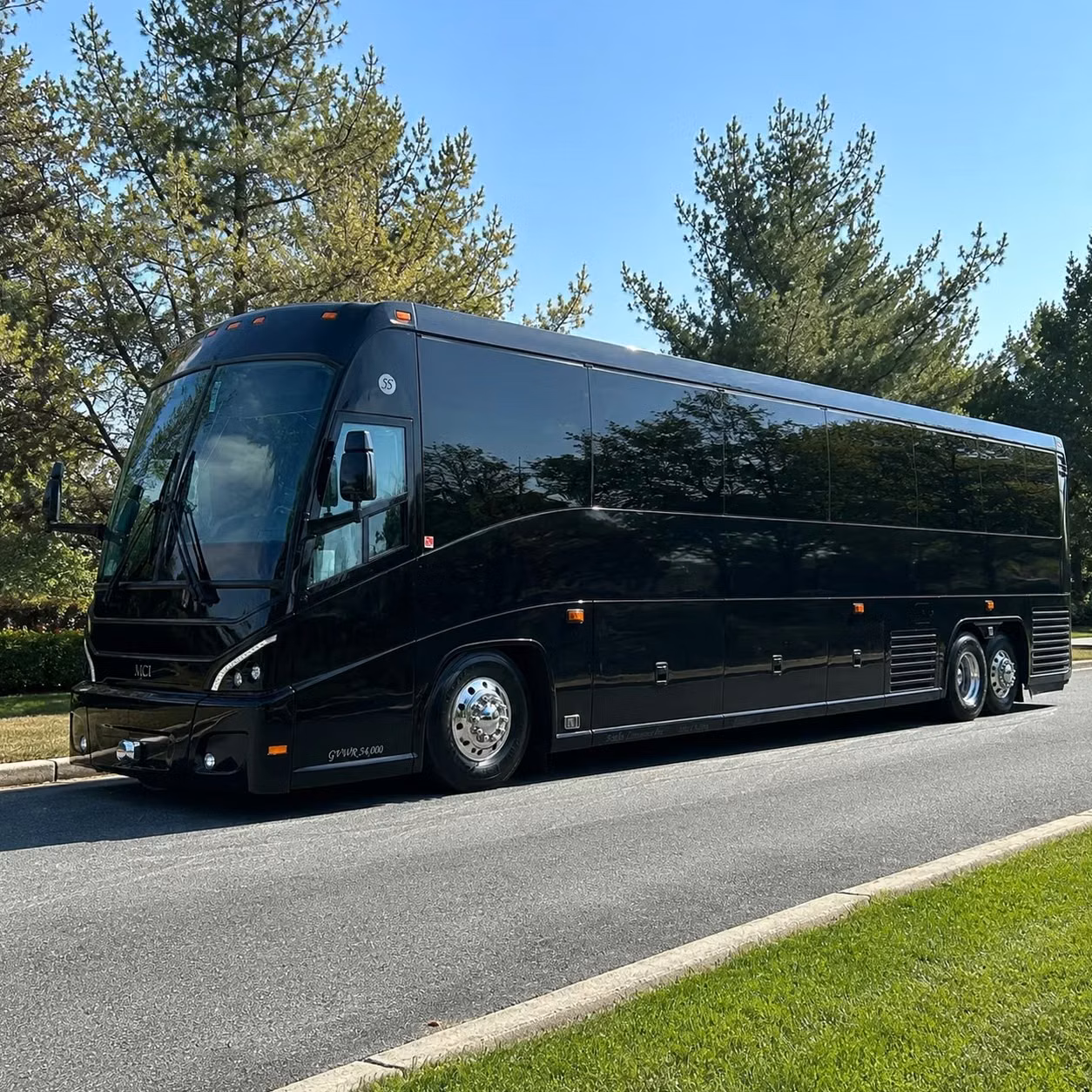 charter bus rentals for national guard and reserve unit movements through canton