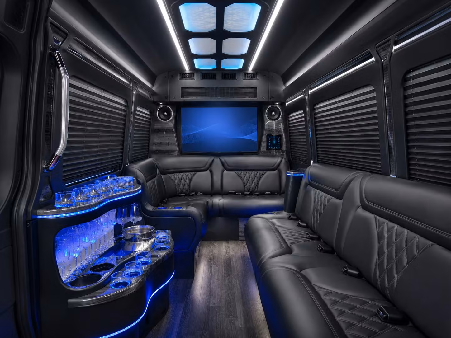 corporate event bus rentals for canton team outings and company celebrations