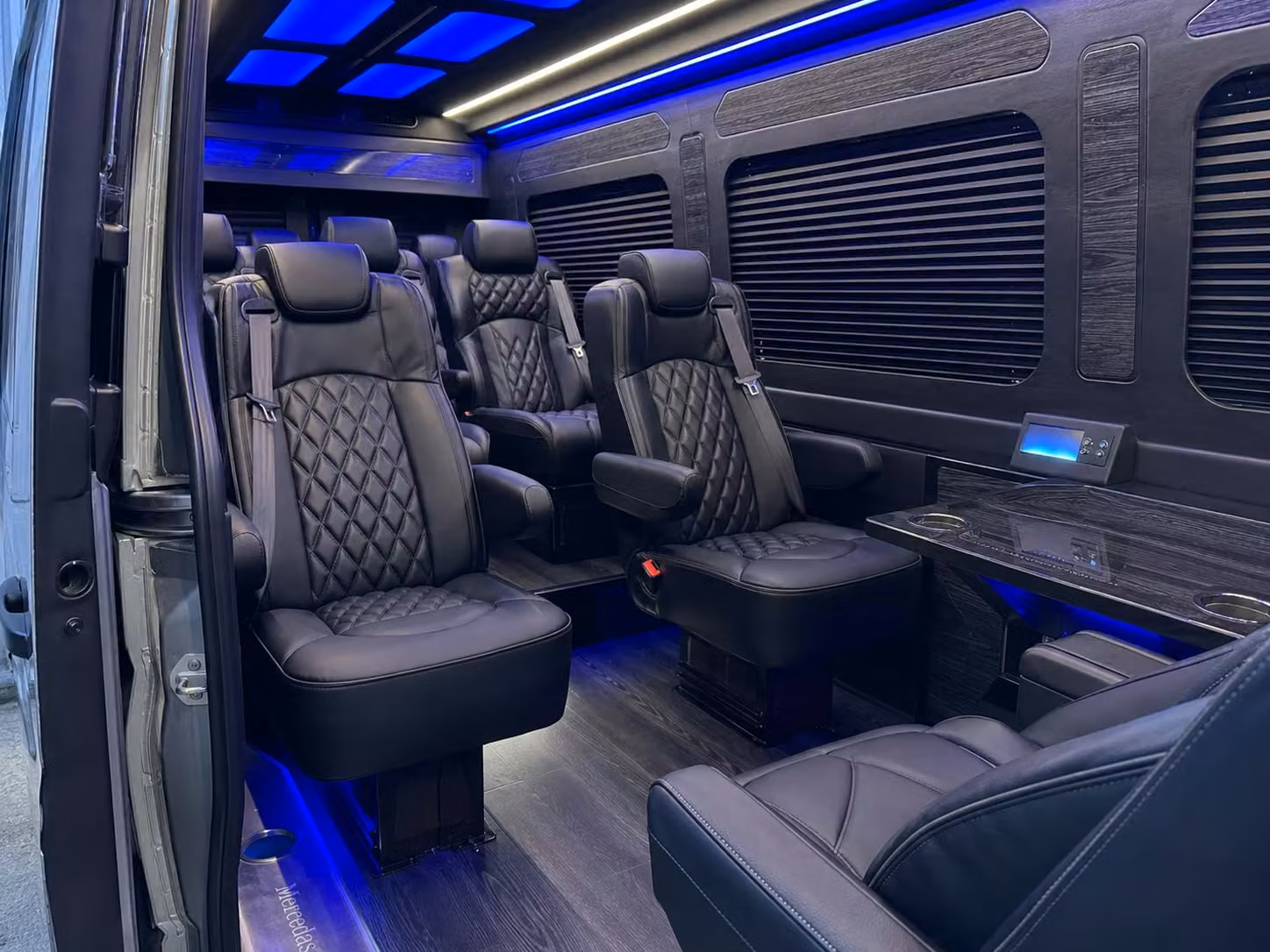 sprinter van transportation for groups and events across canton